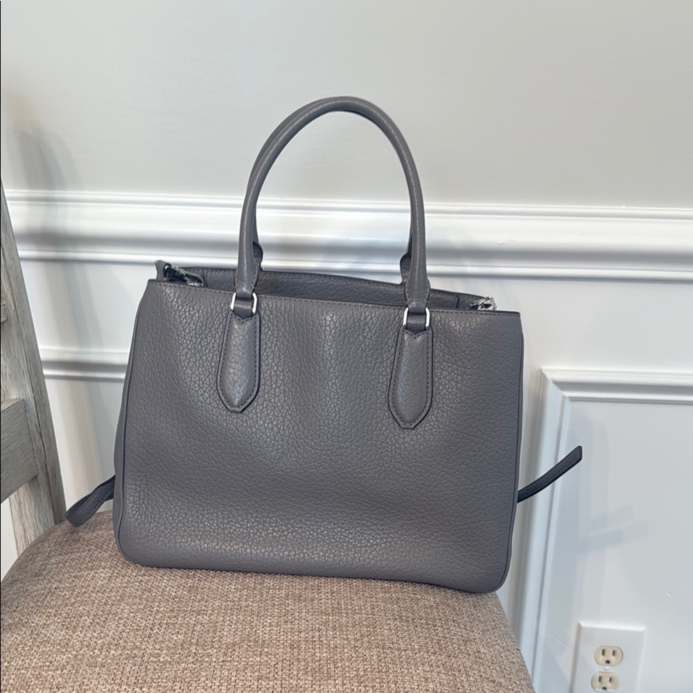 Kate Spade Gray Leather Bag - Picture 2 of 5